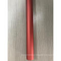 Tubo de aluminio anodizado rojo